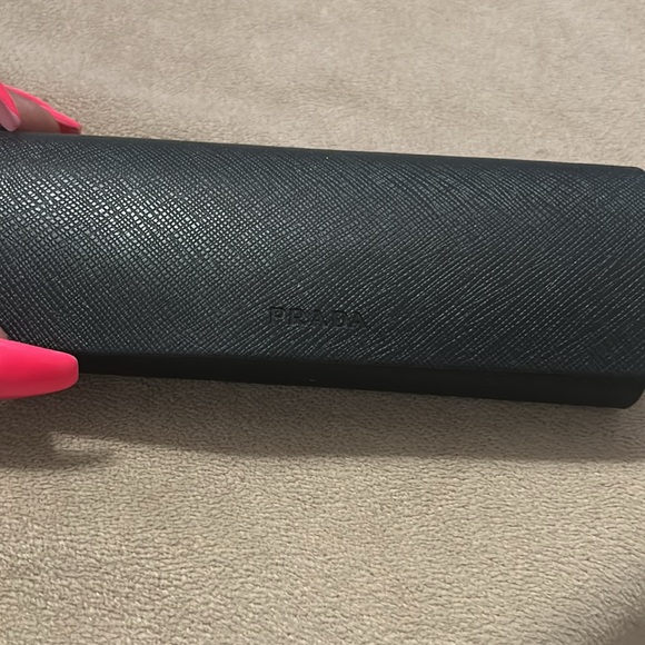 Prada VPR 11R ROJ-1O1 Eyeglasses Tortoise Pink Cat Eye with case Frame Only - Picture 5 of 5